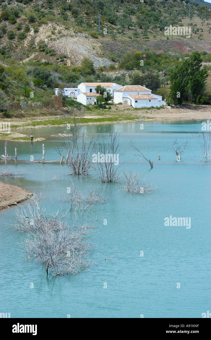 Zahara de la Sierra Cadiz Province Andalusia Spain Stock Photo - Alamy