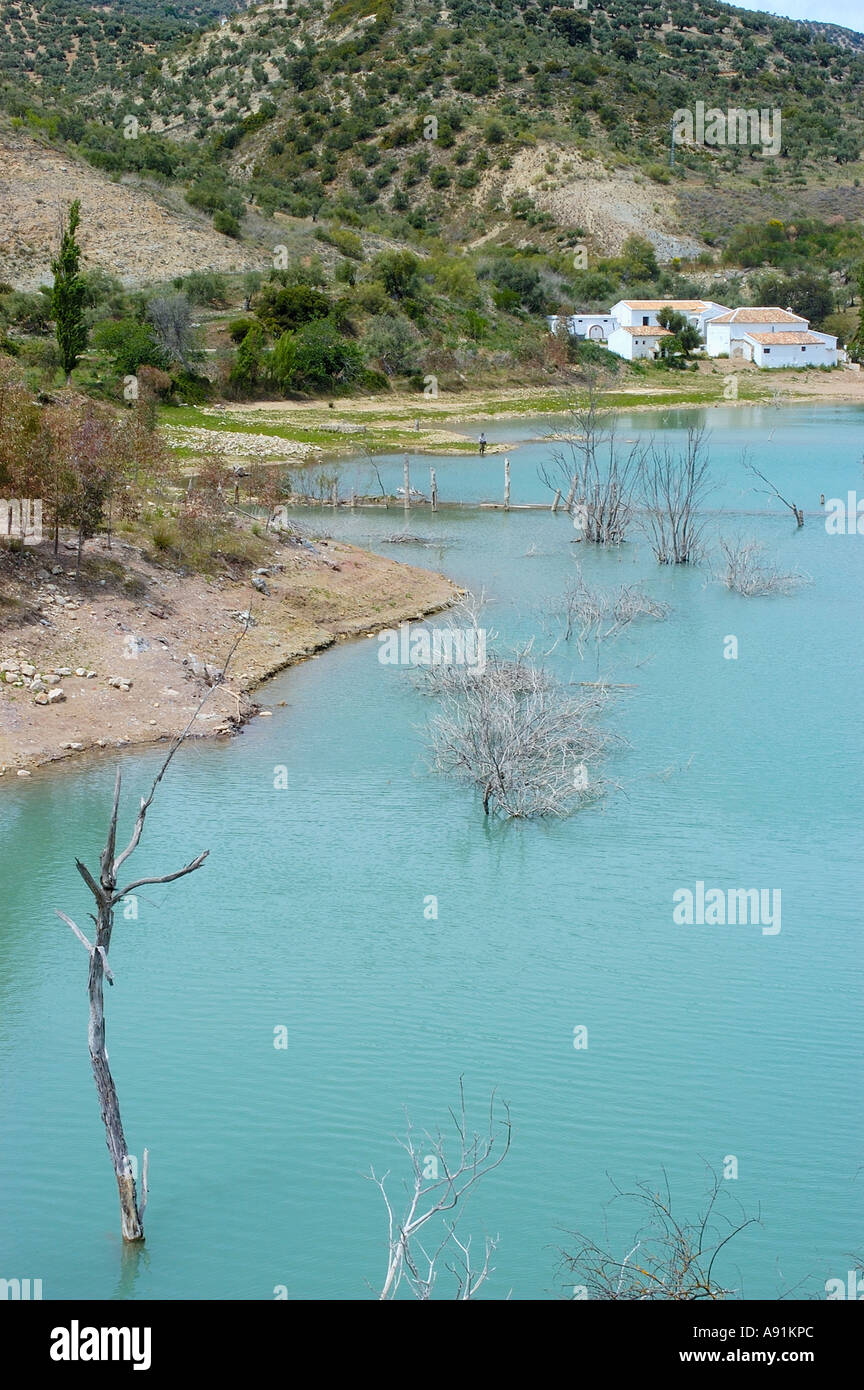 Zahara de la Sierra Cadiz Province Andalusia Spain Stock Photo - Alamy