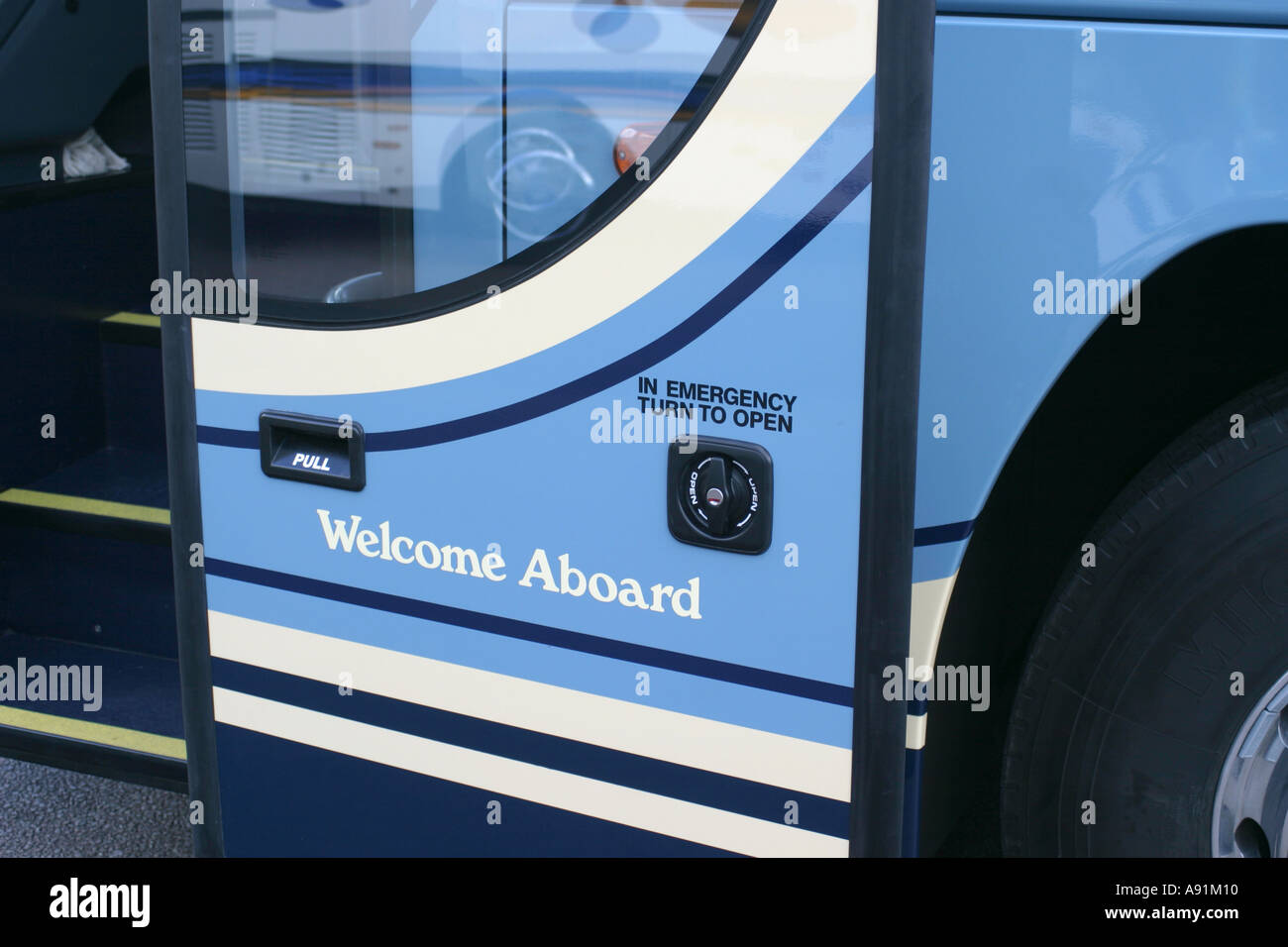 Brighton UK Coach Rally April 2005 Stock Photo - Alamy
