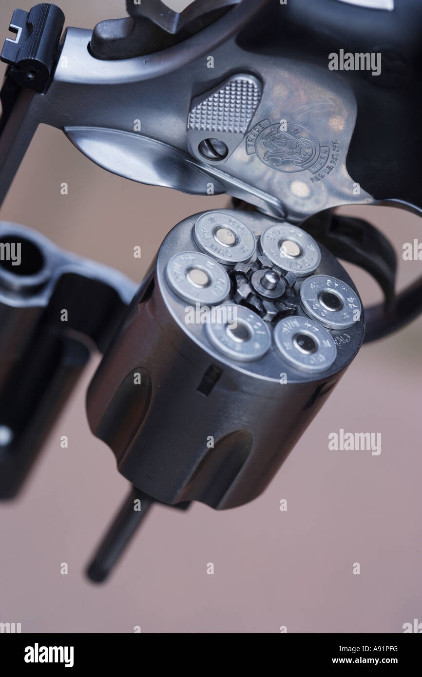 44 Magnum Smith Wesson Double Action Stock Photo
