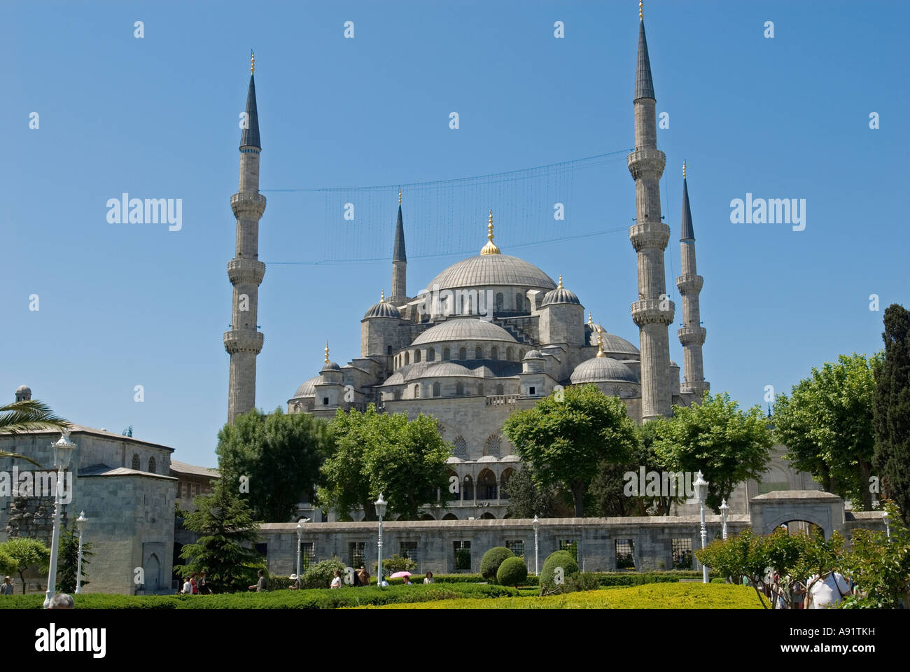 Sultanahmet Camii, Blue Mosque, Istanbul Turkey Stock Photo - Alamy