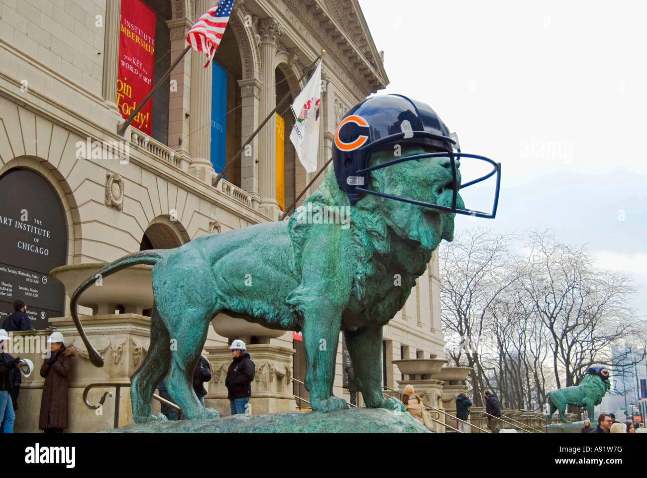 Chicago Lions / Bears Stock Photo Alamy