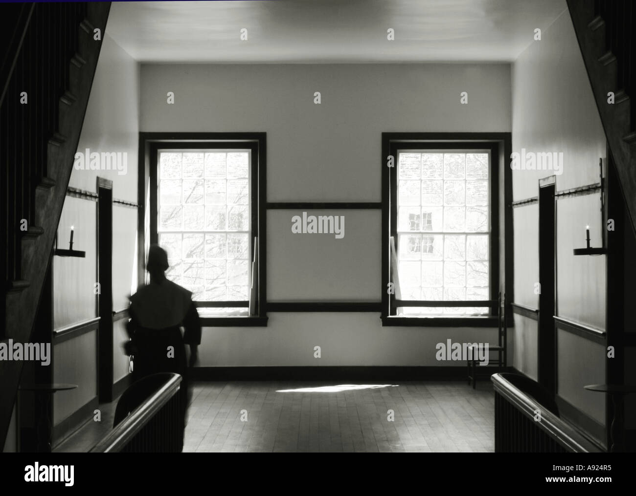 Inner light. Shakertown at Pleasant Hill, Kentucky Stock Photo Alamy