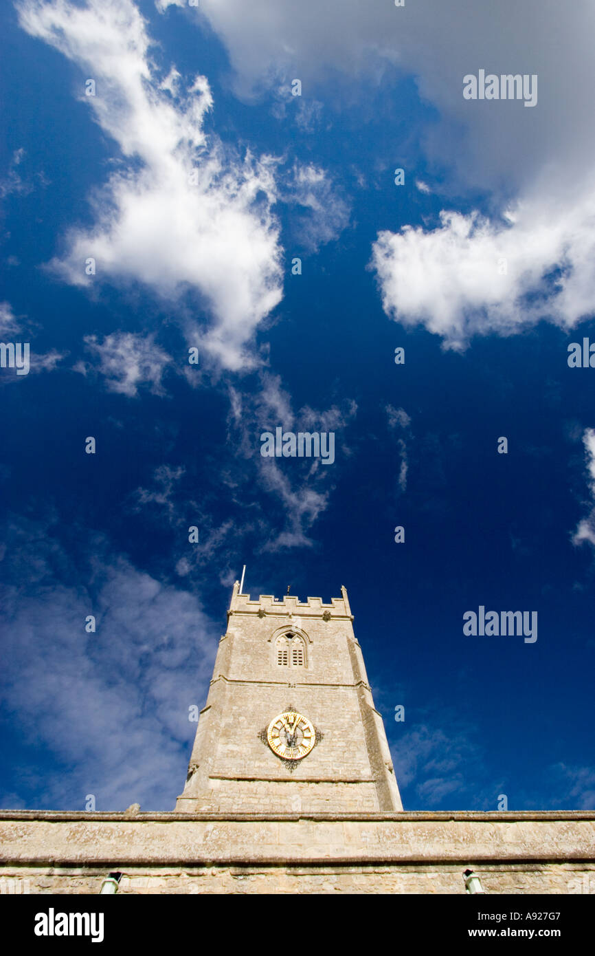 Old english church clock tower hi-res stock photography and images - Alamy