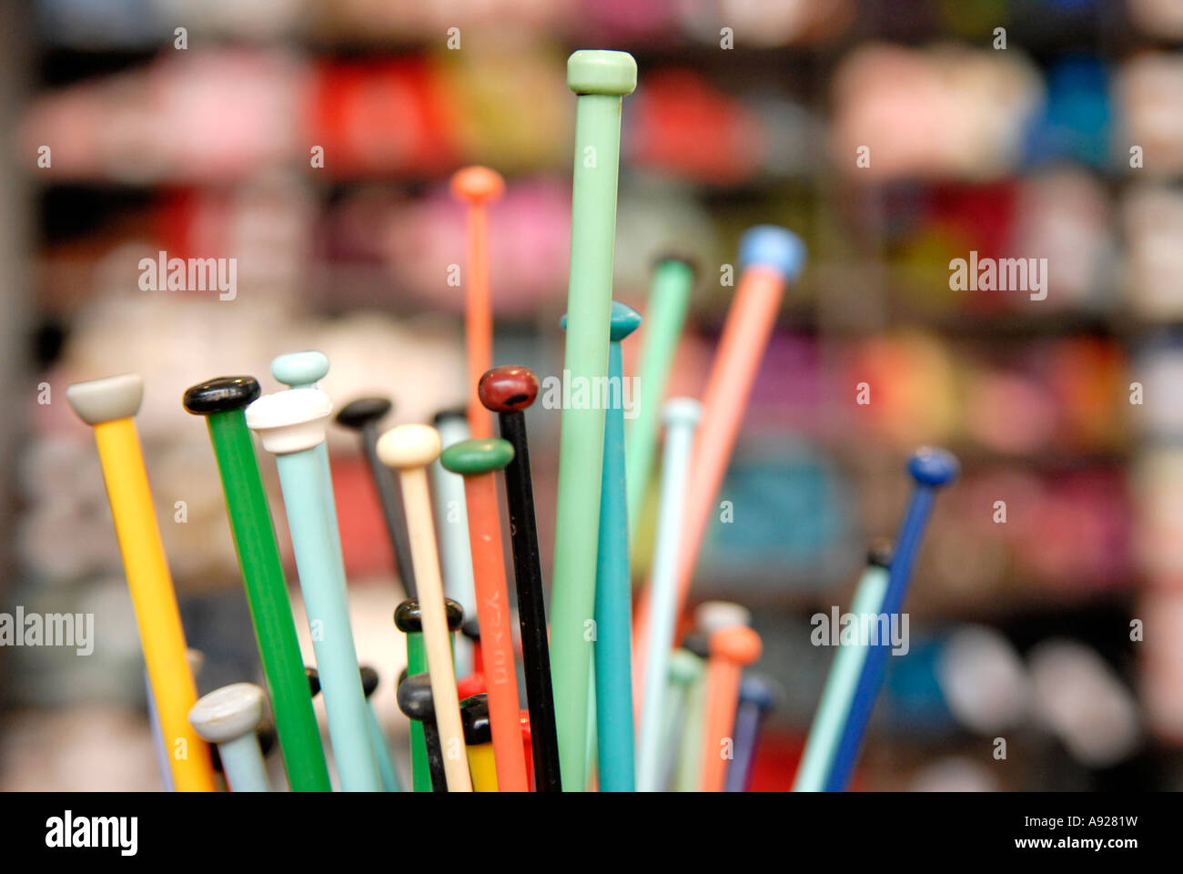 Knitting needles in Stash Yarns a knitting shop in Putney South West