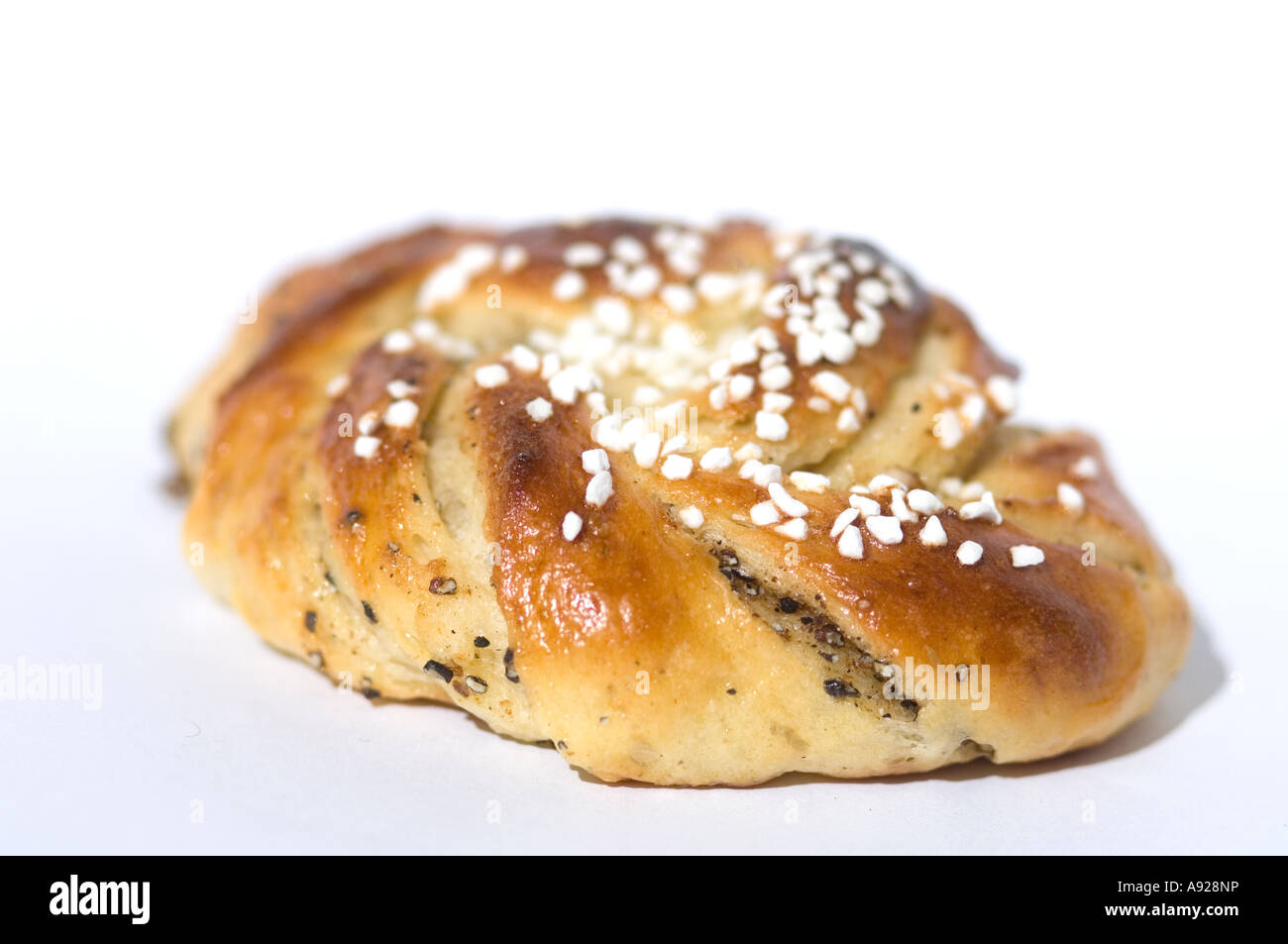 Cinnamon bun Stock Photo