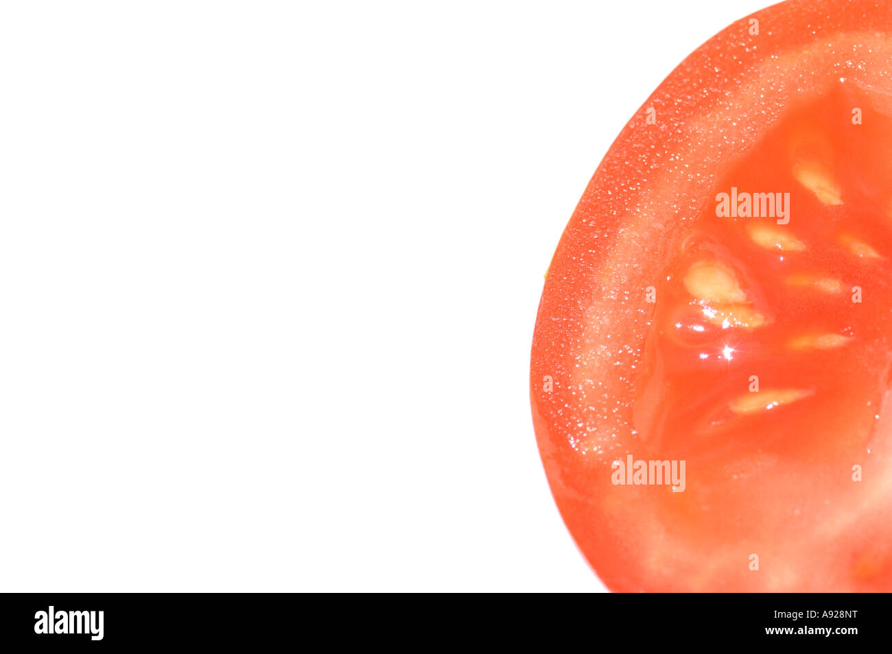 Tomato slice Stock Photo