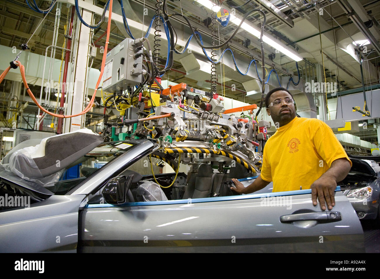 Automobile assembly plant hires stock photography and images Alamy