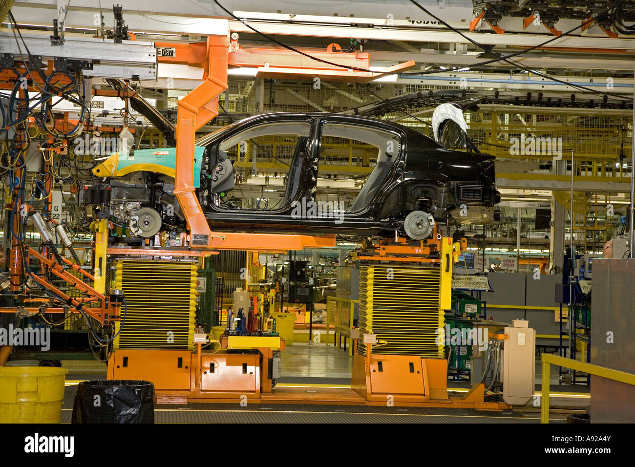 Auto Assembly Plant Stock Photo Alamy