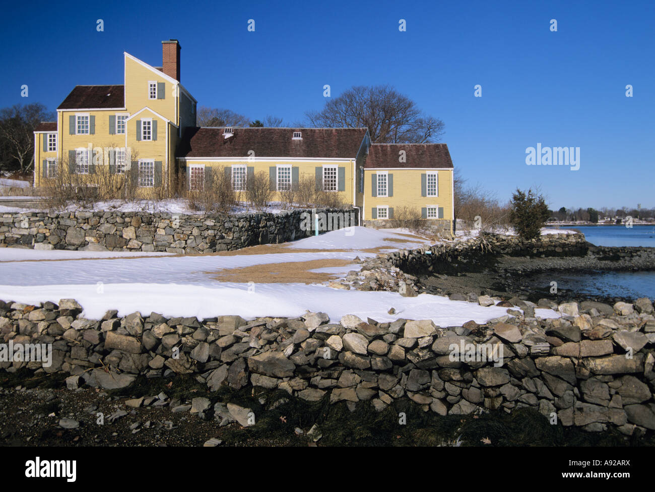 Wentworth Coolidge Mansion located in Portsmouth New Hampshire USA