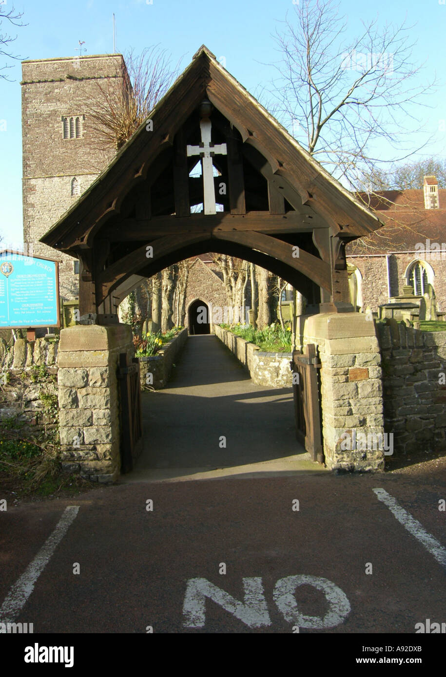 The church Holy Trinity in the Parish of Christchurch in Newport South