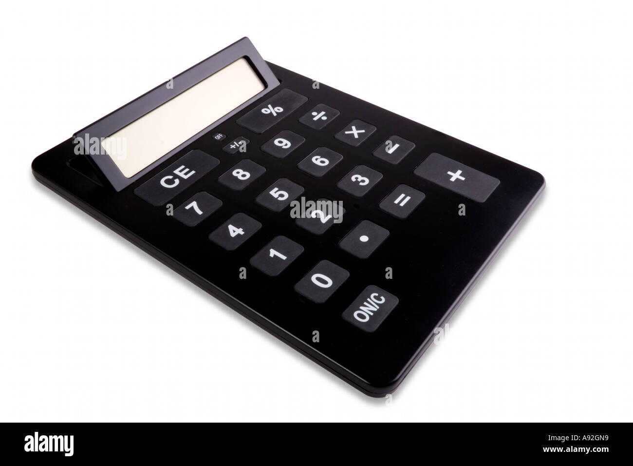 Desk calculator Stock Photo