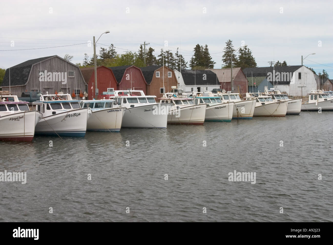 NA, Canada, Prince Edward Island. Malpeque Harbour Stock Photo Alamy