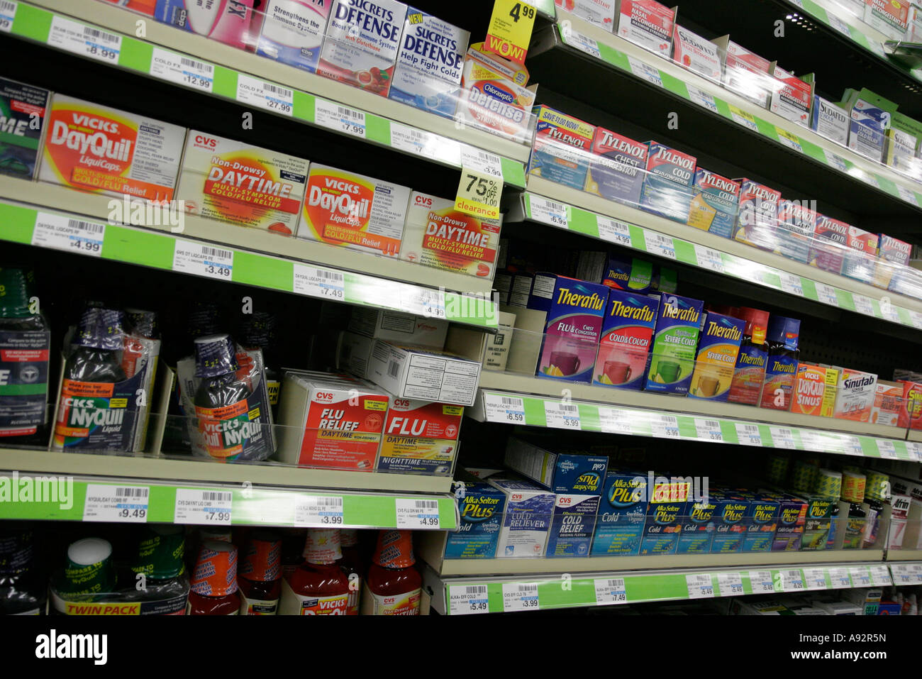 Miami Beach Florida,CVS Pharmacy,retail business,stocked shelves ...