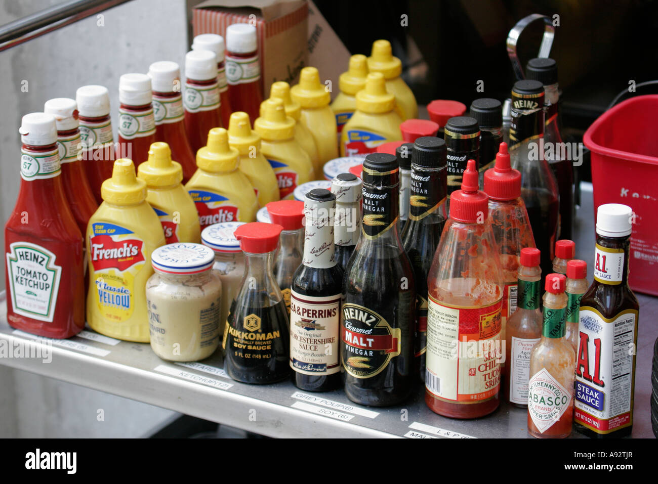 German condiments hi-res stock photography and images - Alamy