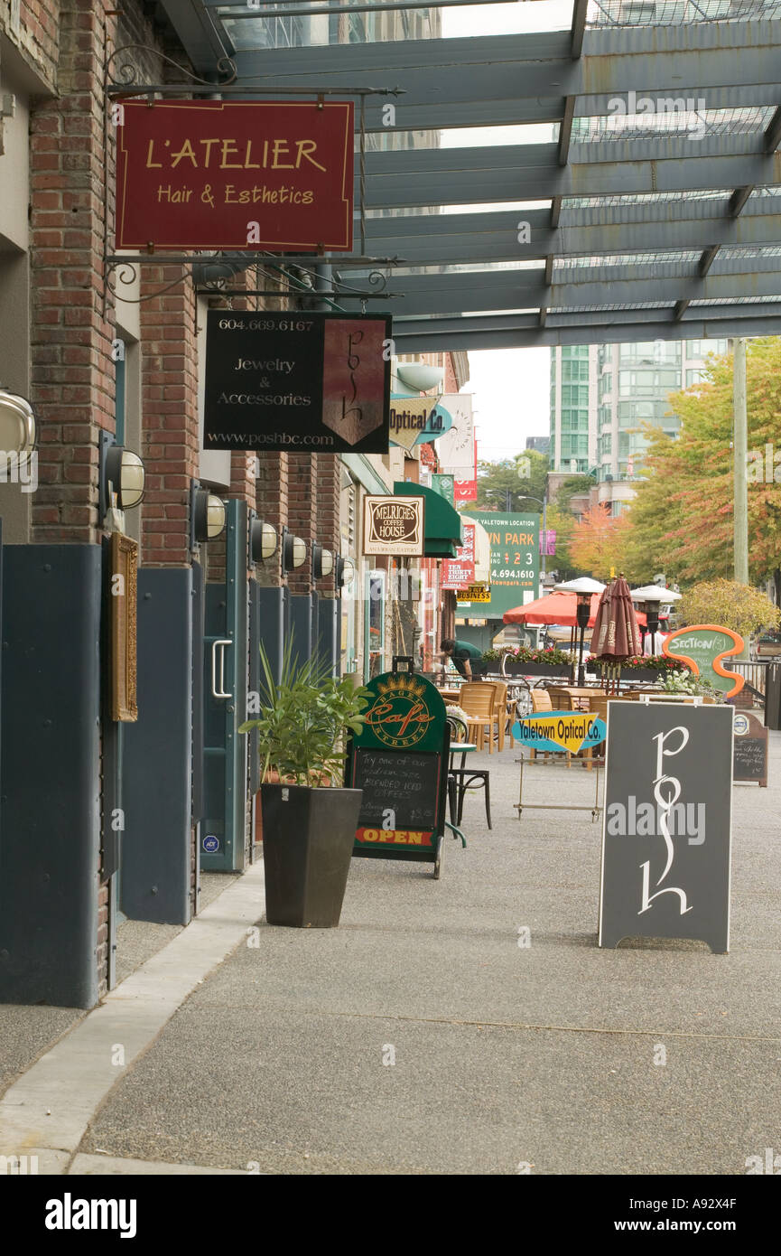 Vancouver yaletown restaurant hires stock photography and images Alamy