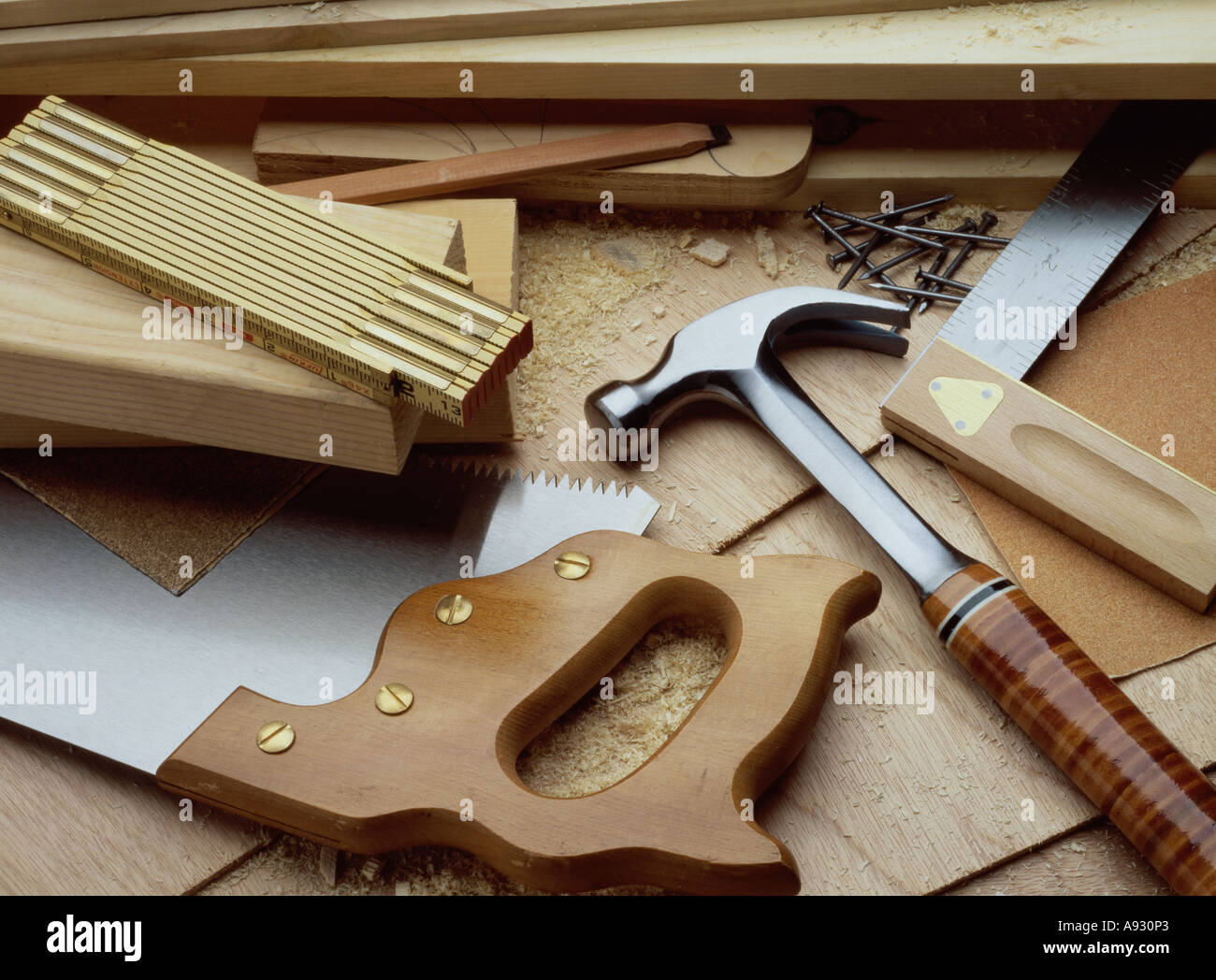 Carpentry close up hi-res stock photography and images - Alamy