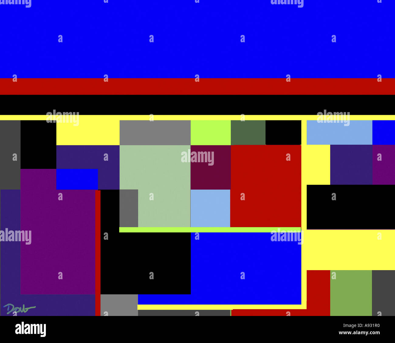 DirectLine 2003 Diana Ong (b.1940 ChineseAmerican) Computer graphics