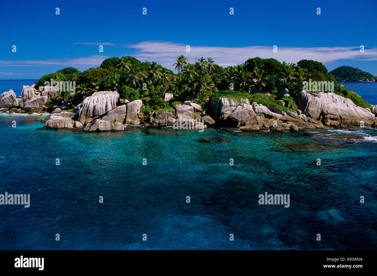Coco Island Seychelles Stock Photo Alamy