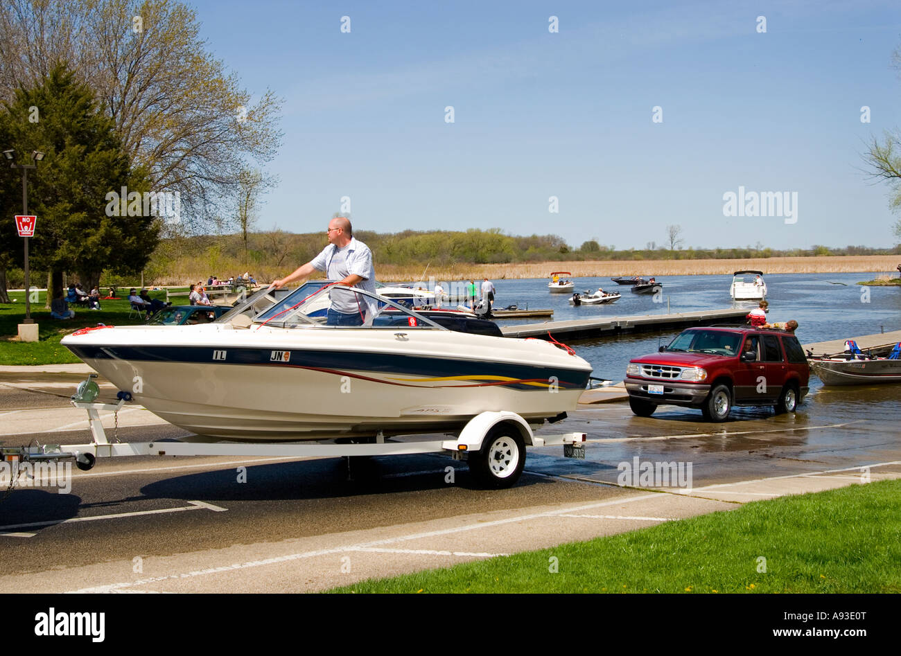 Boat Launching Ramp Stock Photo Alamy Boat Launching Ramp Stock Photo Alamy