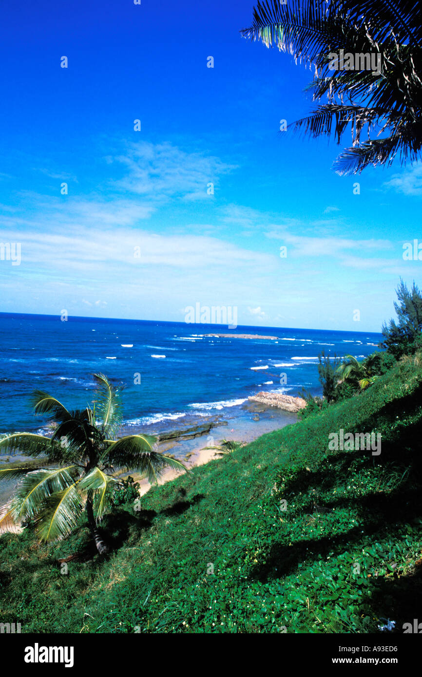 Beautiful Beaches At Puerto De Tierra In Old San Juan Puerto Rico Stock Photo Alamy