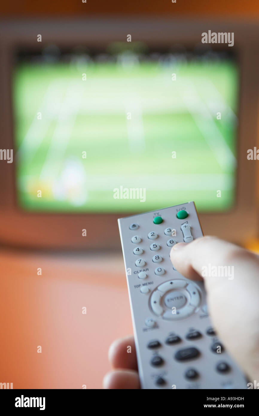 Changing channel hi-res stock photography and images - Alamy