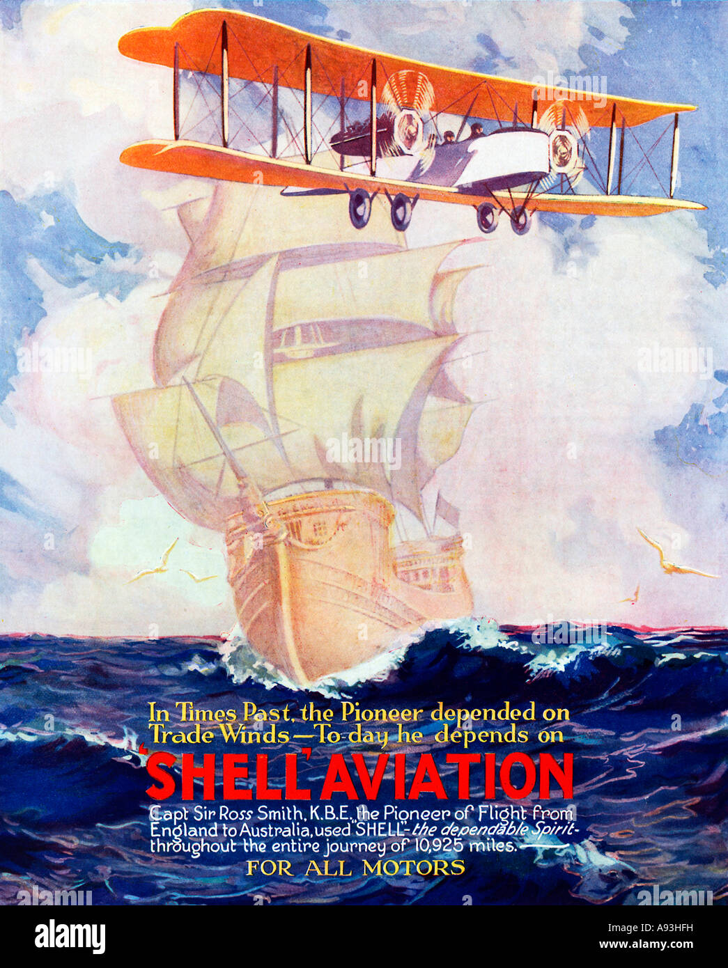Shell Flew Aviation pioneer hi-res stock photography and images - Alamy