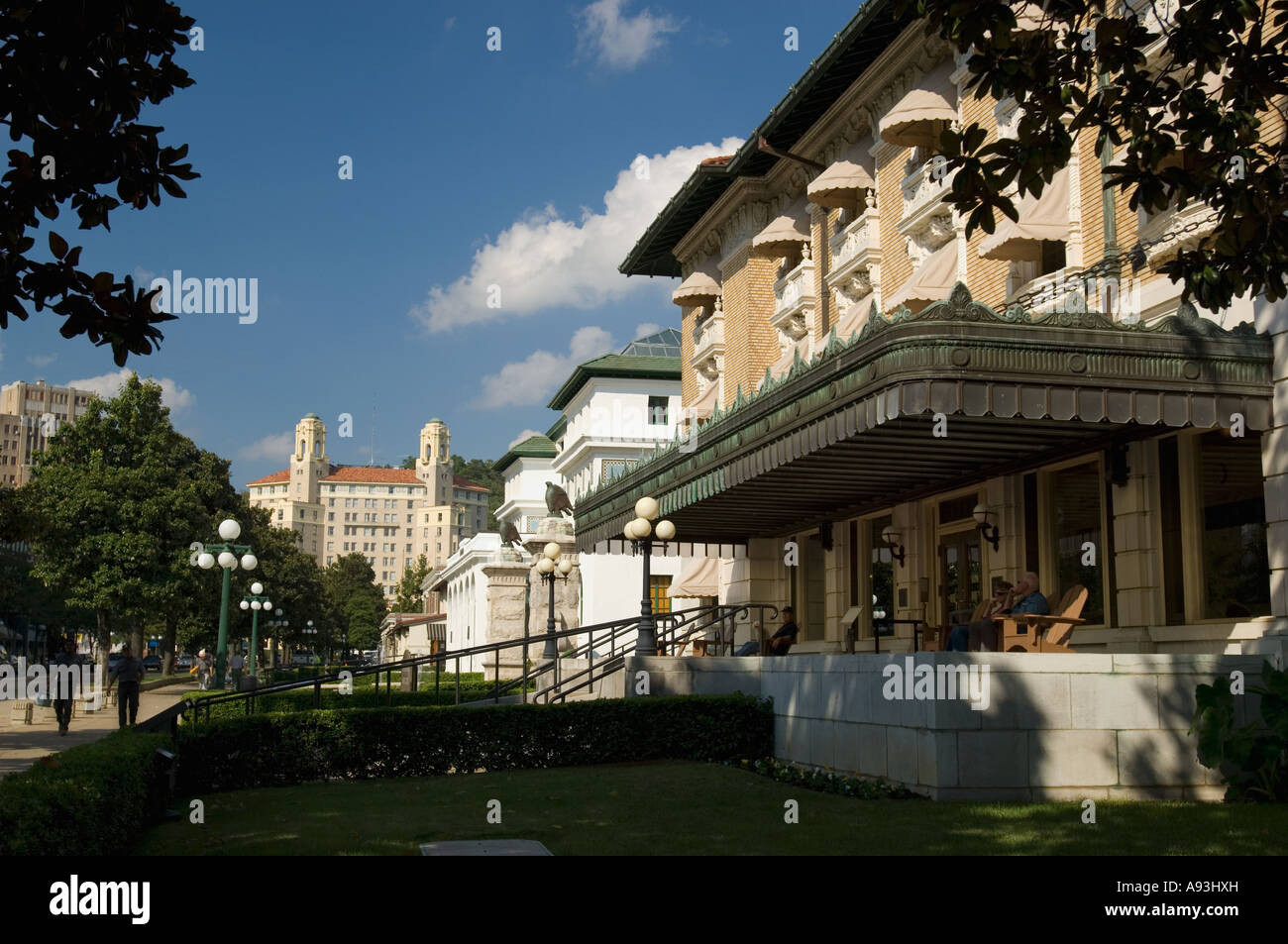 Hot Springs National Park Visitor Center Hot Springs AR Stock Photo Alamy