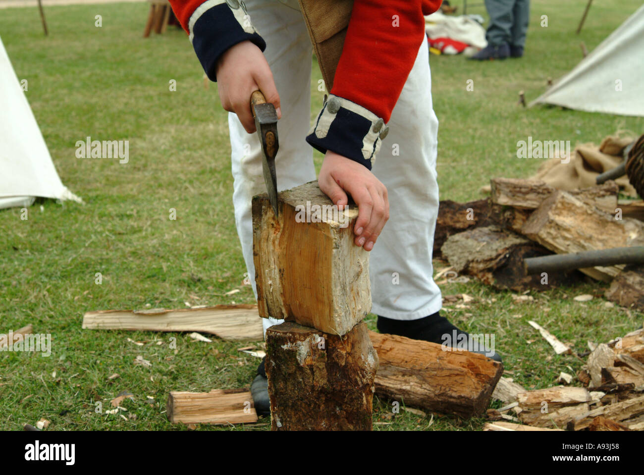 Axe man hi-res stock photography and images - Alamy
