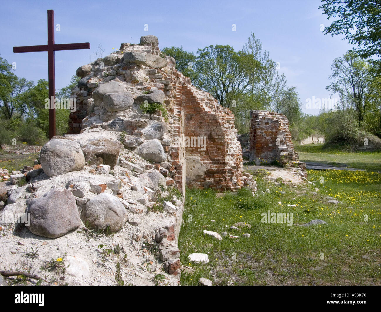 KOSTRZYN kuestrin küstrin kustrin POLAND polen ODER river lubuskim ...
