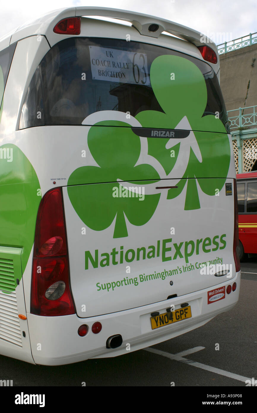 Brighton UK Coach Rally April 2005 Stock Photo - Alamy