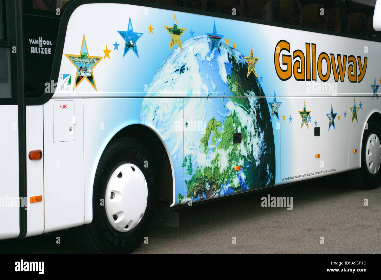 Brighton UK Coach Rally April 2005 Stock Photo - Alamy