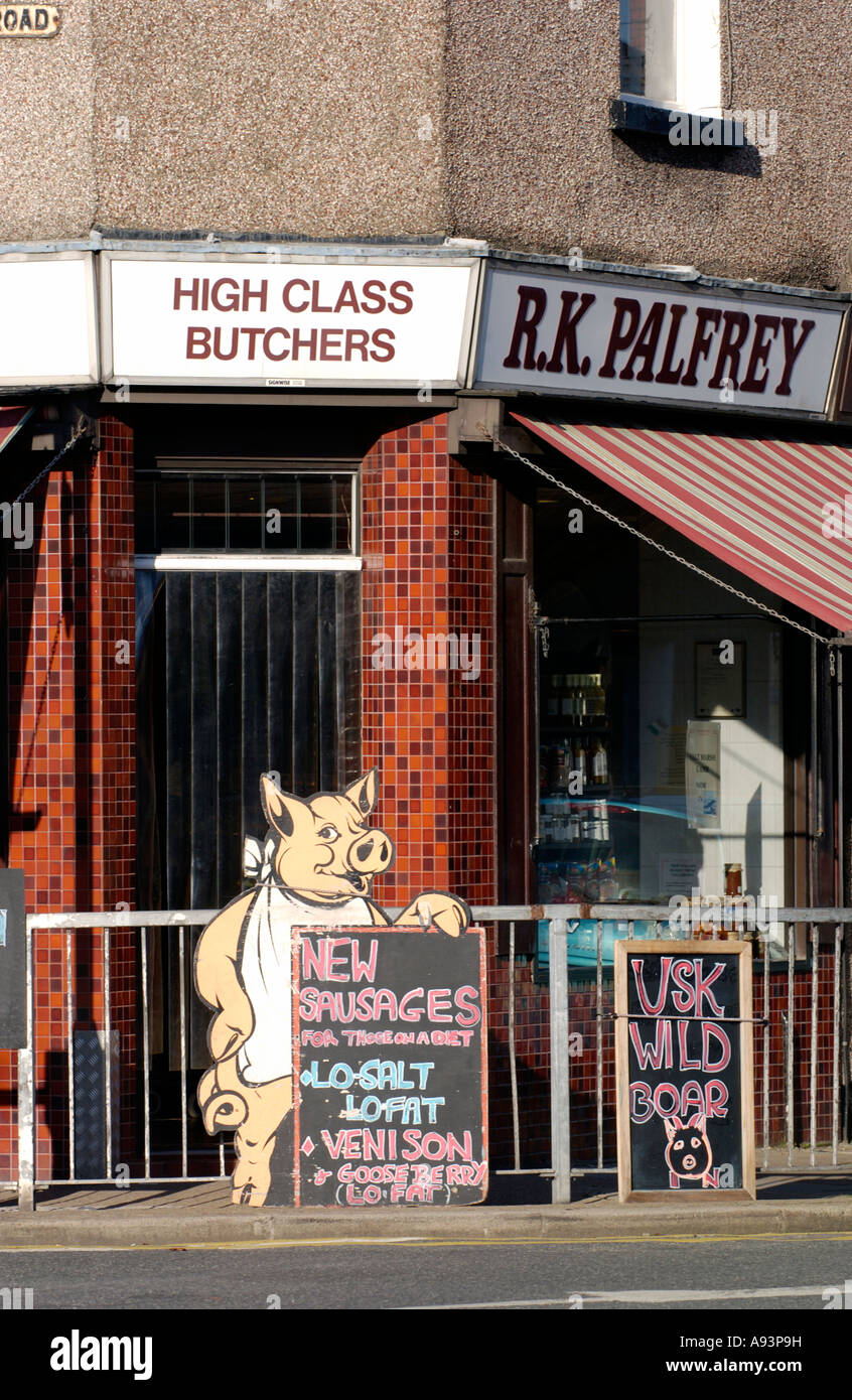 Butchers exterior shop uk hires stock photography and images Alamy