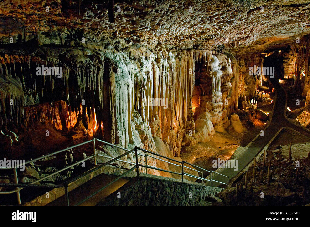 Blanchard springs caverns near mountain hires stock photography and