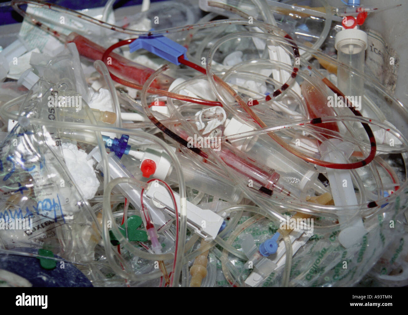 hazardous waste hospital waste Stock Photo - Alamy