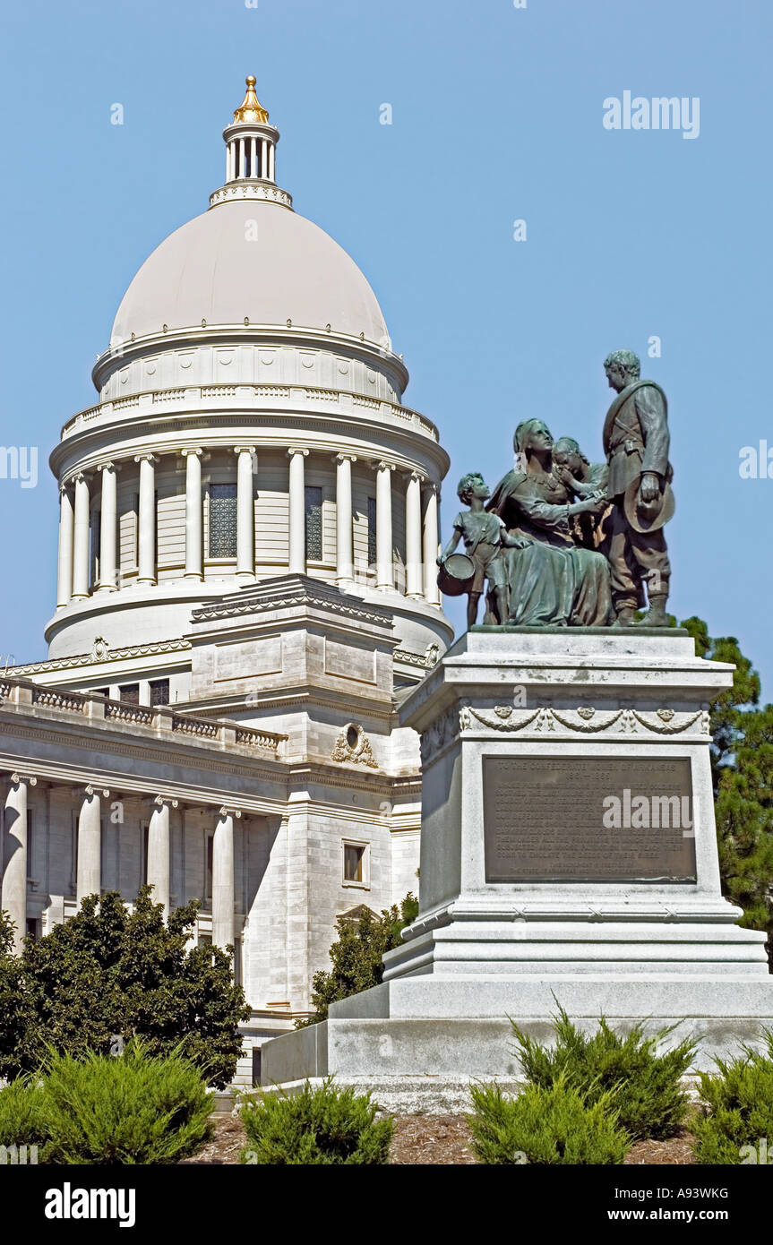 State Capitol building Little Rock, Arkansas Stock Photo