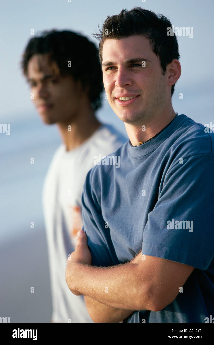 Close up gay man smiling hi-res stock photography and images - Alamy