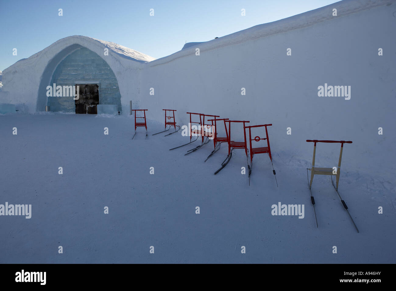 Kick sleds hi-res stock photography and images - Alamy