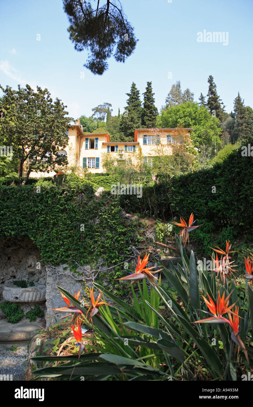 The Serre de la Madone Gardens at Menton in the Alpes Maritimes Provence Côte d Azur France Stock Photo
