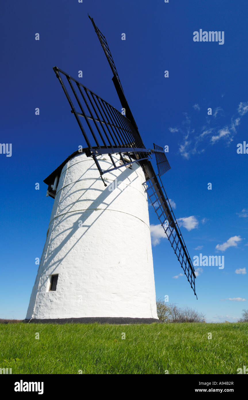 Ashton Windmill at Chapel Allerton in Somerset, England Stock Photo - Alamy