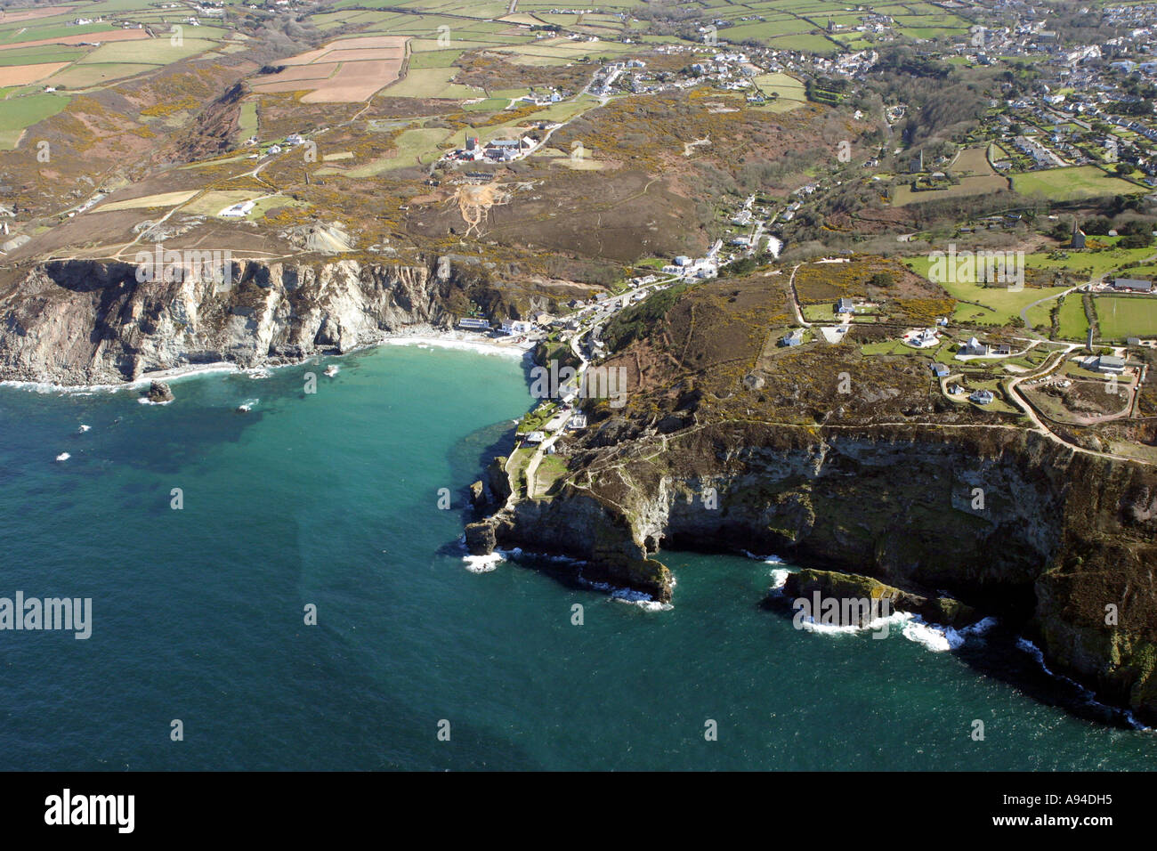 Trevaunance Cove St Agnes Cornwall UK Stock Photo Alamy