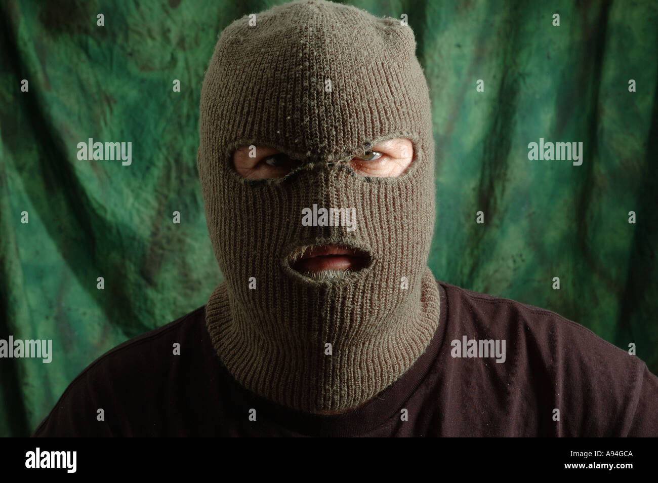 scary man in balaclava ski mask dsca 4183 Stock Photo - Alamy