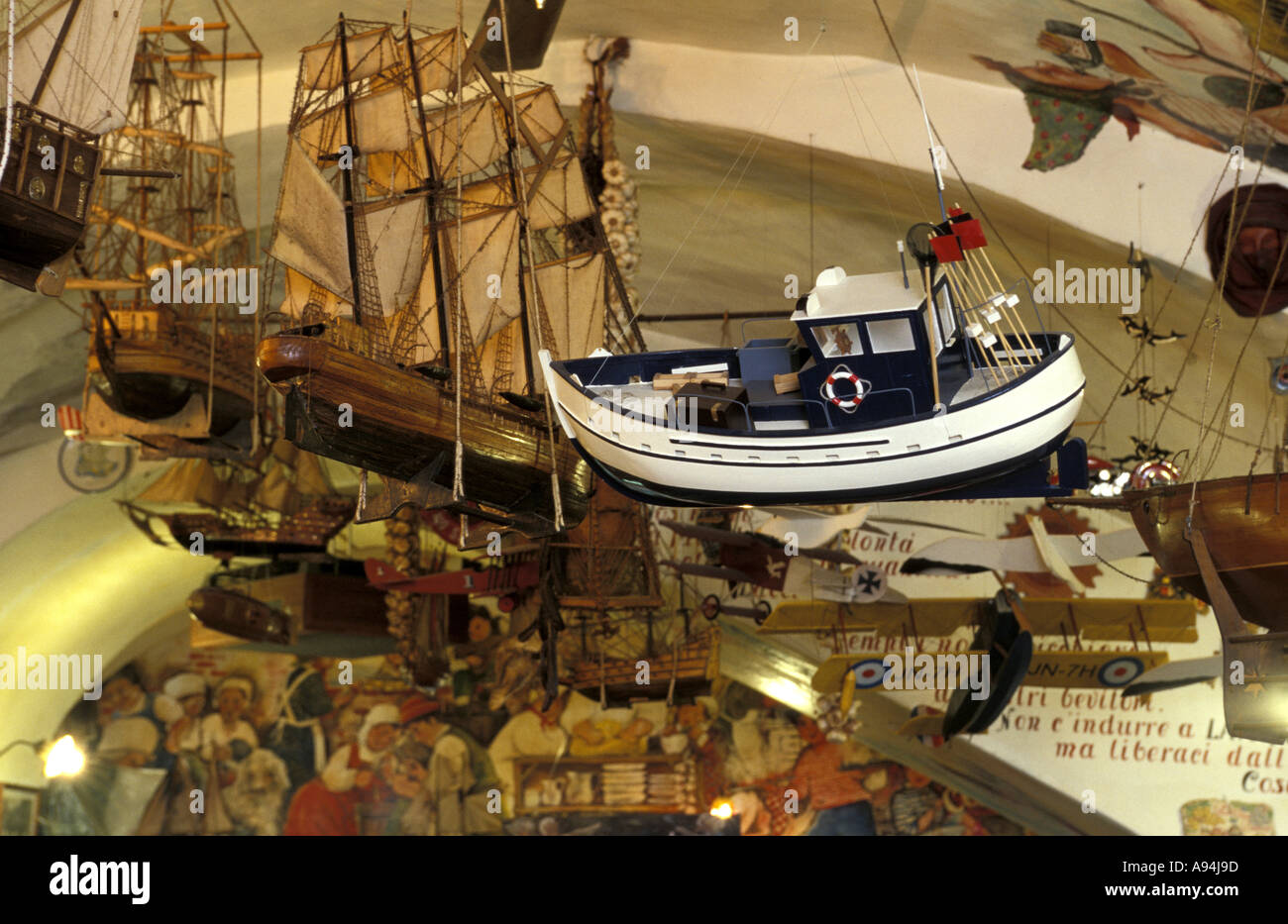 Bacco restaurant Savona Ligury Italy Stock Photo Alamy