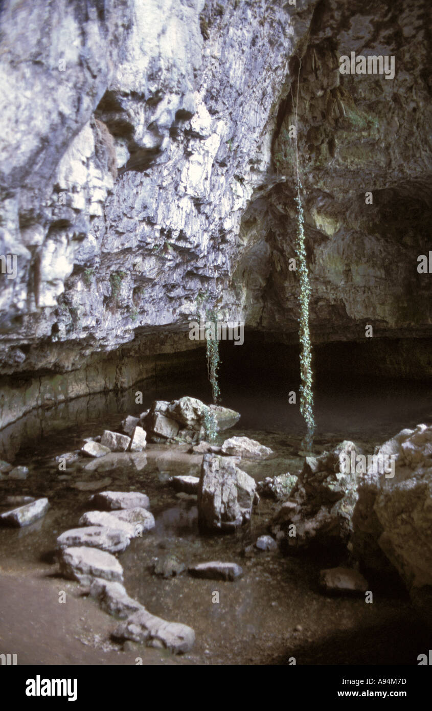 Cecilia di Baone cave Oliero caves Valstagna Veneto Italy Stock Photo