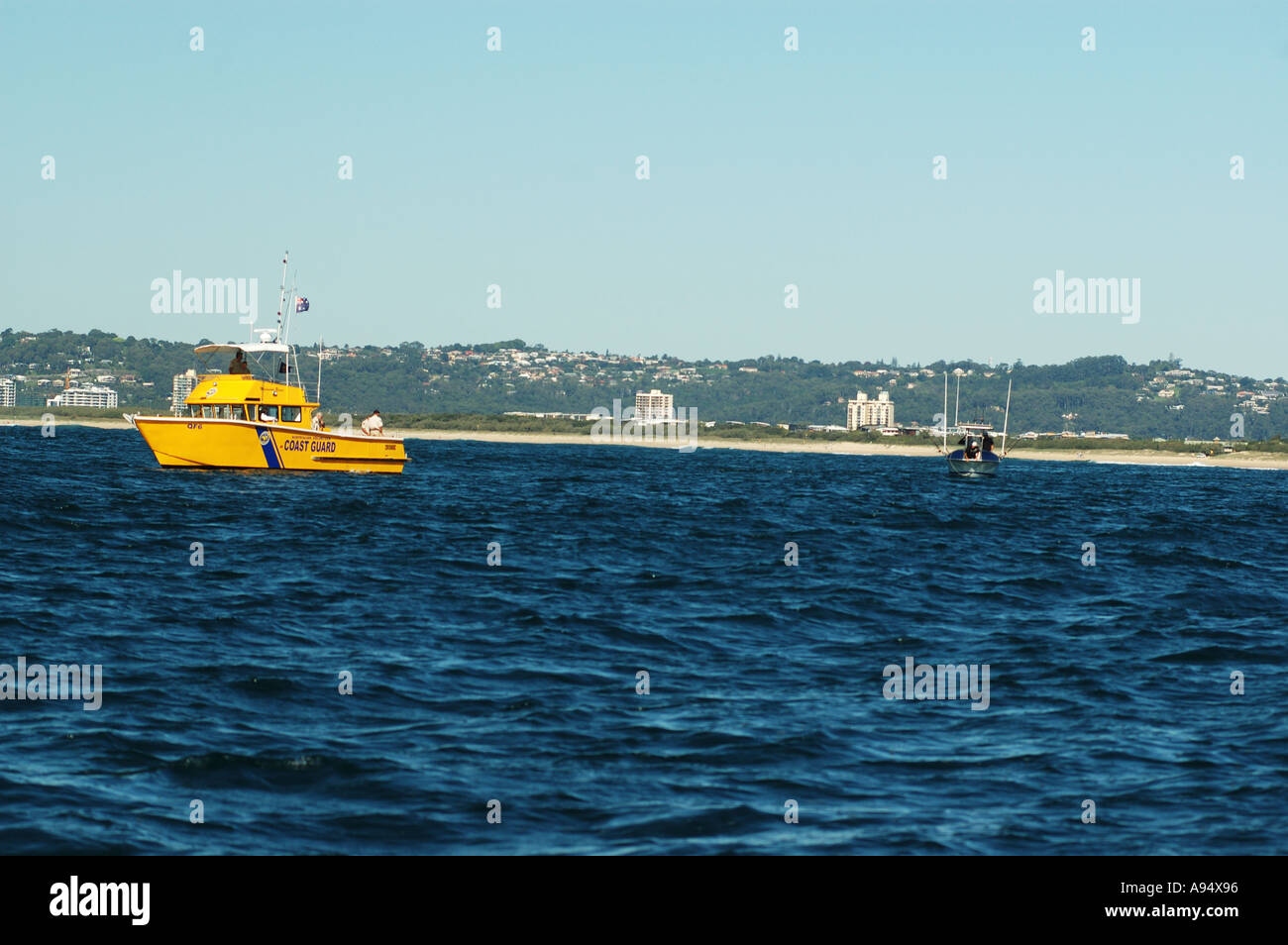 VMR Volunteer marine rescue boat rescues a broken down speedboat off ...