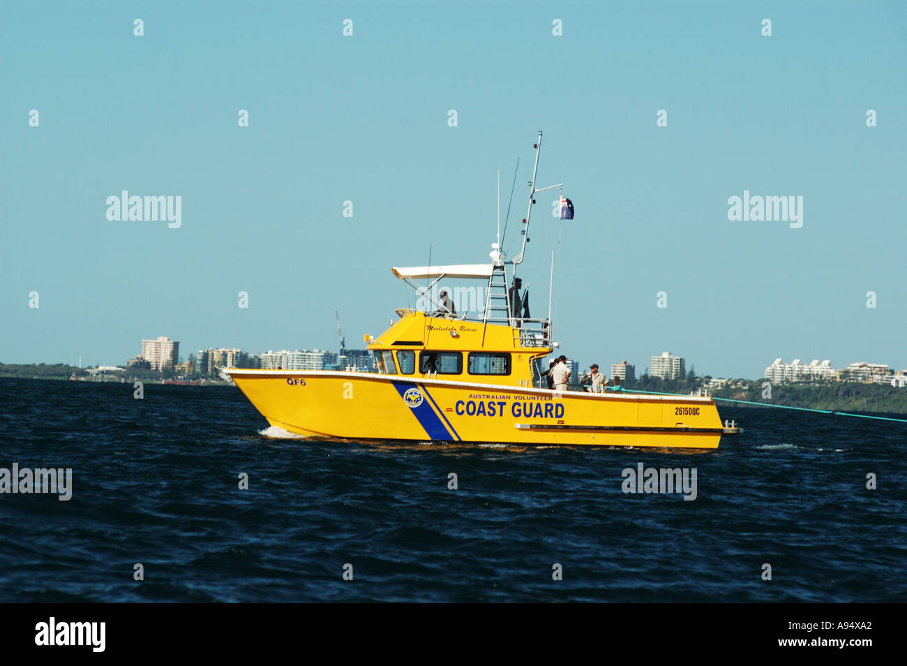 VMR Volunteer marine rescue boat rescues a broken down speedboat off ...