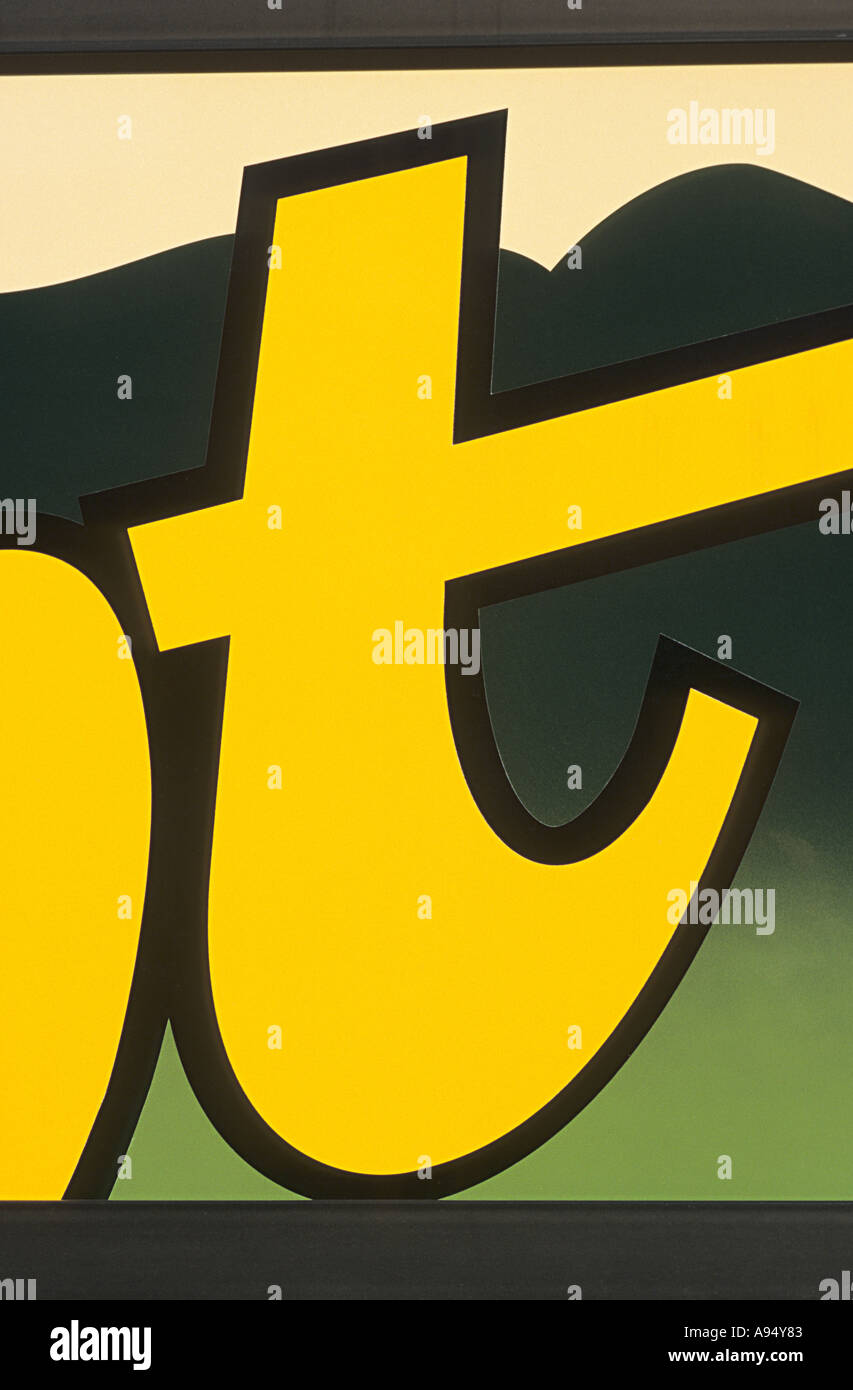 Yellow Font - Letter T Stock Photo, Picture and Royalty Free Image. Image  9194244.