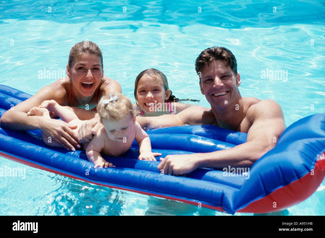 Young men and women in raft hi-res stock photography and images - Alamy