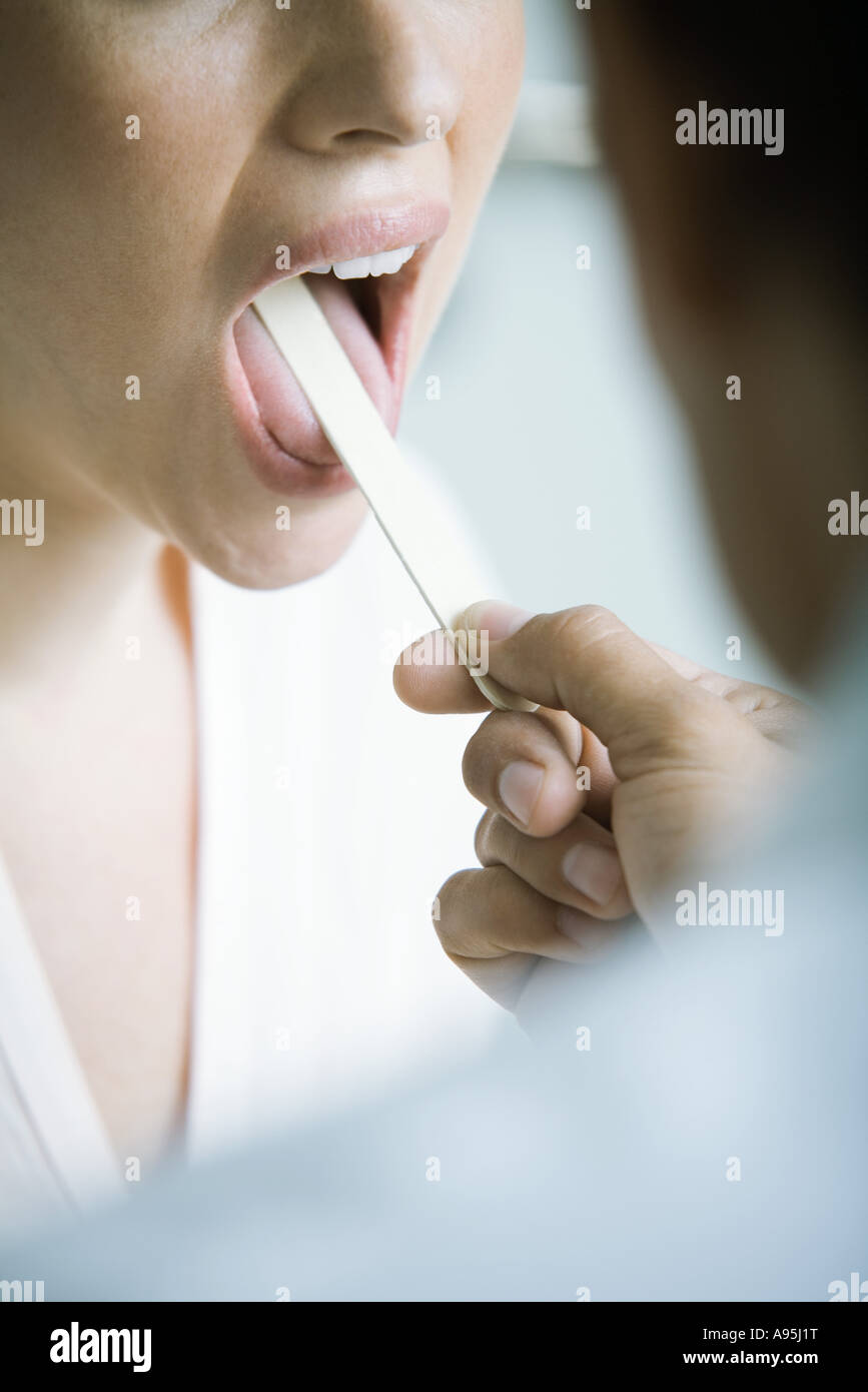 Woman Open Mouth Tongue Close Up High Resolution Stock Photography and