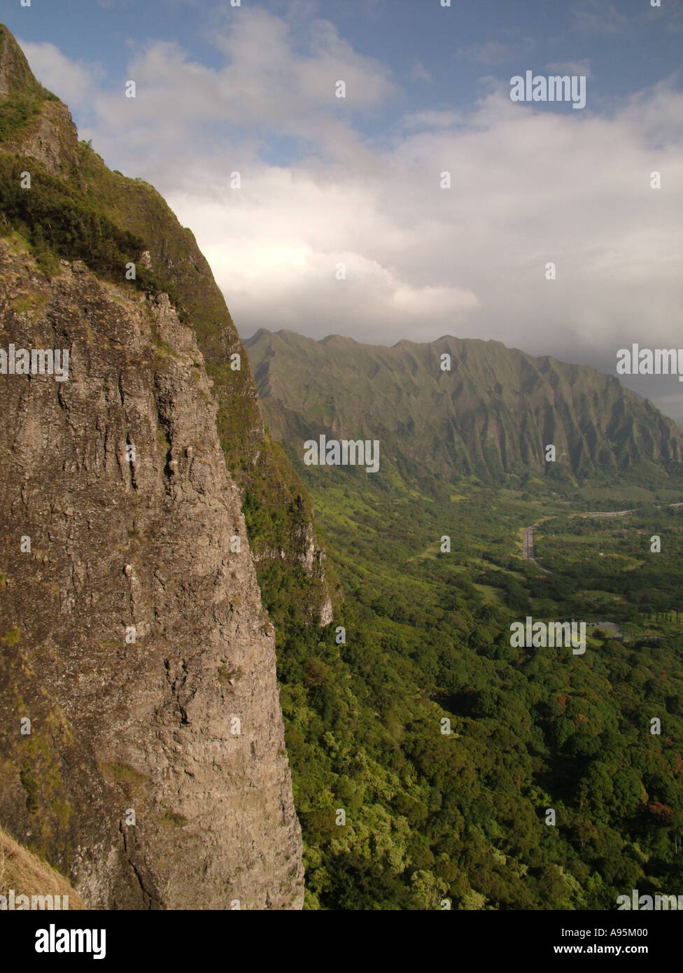 Hawaii pali highway oahu hi-res stock photography and images - Alamy